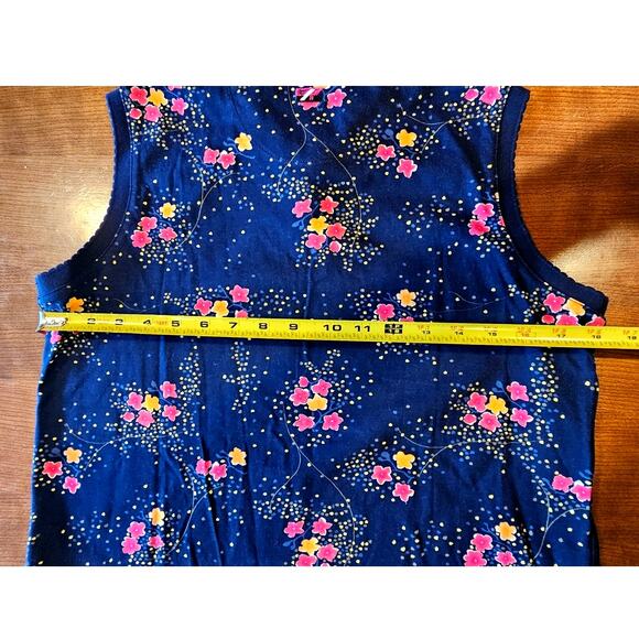 Cutter & Buck Pebble Beach Polo Floral Cotton Womens Button Golf Top, Sz M - Picture 8 of 11